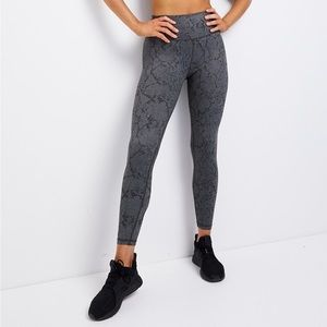 Anthropologie ALLFENIX Python (Charcoal) 7/8 Leggings